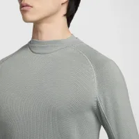 Nike Every Stitch Consideколір червоний чоловічі Long-Sleeve Computational Knit Top колір сірий