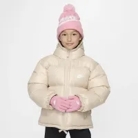 Nike Big детские Beanie and Gloves Box набор Pink