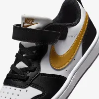 Nike Court Borough Low Recraft Little дитячі Кросівки колір чорний