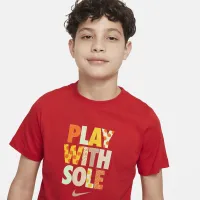 Nike Sportswear Big Kid's футболка колір червоний