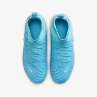 Nike Jr. Phantom Luna 2 Club Little/Big дитячі MG High-Top футбольні бутси блакитний