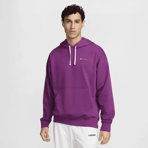 Nike Track Club чоловічі Dri-FIT Fleece Running Pullover колір фіолетовий