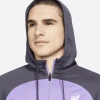 Liverpool FC Strike Third чоловічі Nike Dri-FIT Soccer Hooded Track Куртка колір фіолетовий