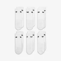 Nike Dri-FIT Performance Basics Little дитячі Crew шкарпетки (6 пар) колір білий