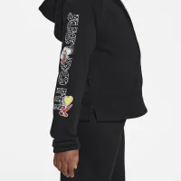 Nike Notebook Print Full-Zip Толстовка з капюшоном Little Kids Толстовка з капюшоном колір чорний