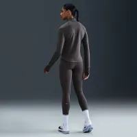 Nike Swift женская С высокой Талией 7/8 Running лосины с карманамицвет серый