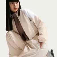 Nike Sportswear женская оверсайз Mid-Rise спортивные штаны цвет белый