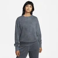 Nike Sportswear Phoenix Fleece женская оверсайз Crew-Neck свитшот цвет серый