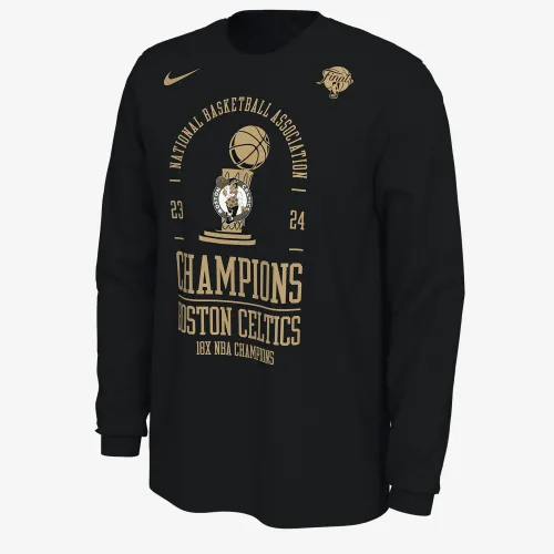 Boston Celtics чоловічі Nike NBA Long-Sleeve футболка колір чорний
