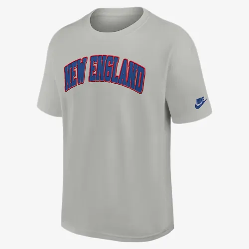 New England Patriots Rewind Statement Max90 чоловічі Nike NFL футболка колір сірий