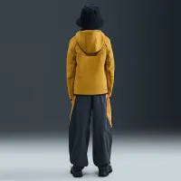 Nike Sportswear Tech Fleece Big детские Full-Zip Толстовка с капюшоном цвет коричневый