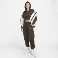 Nike Sportswear Essential жіноча Slim Cropped футболка колір коричневий