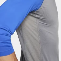 Nike Dri-FIT чоловічі 3/4-Length Sleeve Baseball Top колір сірий