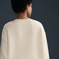 Nike Sportswear Phoenix Fleece женская оверсайз Crew-Neck свитшот цвет коричневый