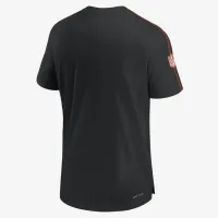 Cincinnati Bengals Sideline Coach мужские Nike Dri-FIT NFL Top цвет черный