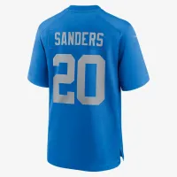 Barry Sanders Detroit Lions чоловічі Nike NFL Game Football Jersey блакитний