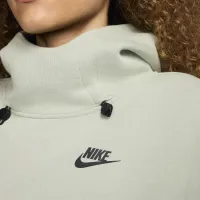 Nike Sportswear Tech Fleece женская оверсайз Толстовка с капюшоном цвет зеленый