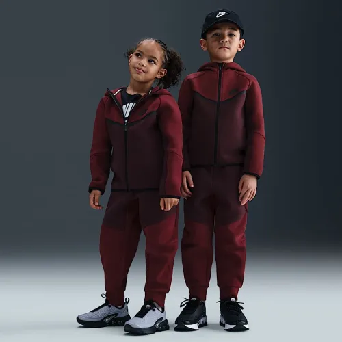 Nike Sportswear Little детские Tech Fleece 2-Piece Full-Zip набор цвет красный