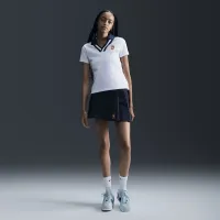 Nike Women by YOON женская Short-Sleeve Polo цвет белый