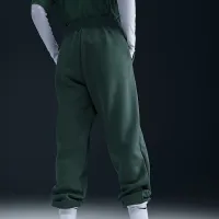 Nike Sportswear Phoenix Fleece женская С высокой Талией оверсайз Sweatpants цвет зеленый