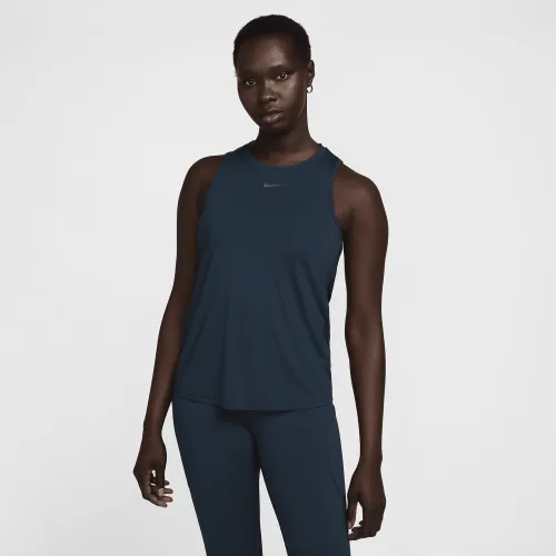 Nike One Classic жіноча Dri-FIT Tank Top блакитний