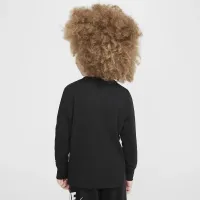 Nike Toddler Boxy Peace Long Sleeve футболка колір чорний