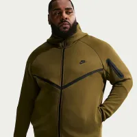 Nike Tech чоловічі Fleece Windrunner Full-Zip Куртка колір коричневий