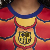 FC Barcelona Academy Pro Big детские Nike Dri-FIT Soccer Pre-Match Top Yellow