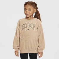 Nike Swoosh Spirit Little детские Crew and лосины набор цвет черный