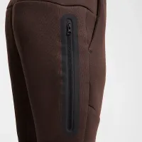 Nike Sportswear Tech Fleece Big дитячі Joggers колір коричневий