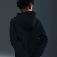 Nike A'ja Wilson Club Fleece Big дитячі Толстовка з капюшоном колір чорний