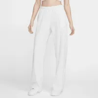 Nike Sportswear Chill Terry женская Mid-Rise French Terry Open-Hem Sweatpants цвет коричневый