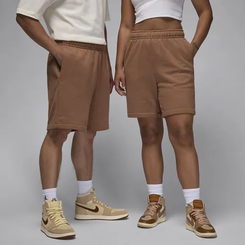 Nike Air Jordan Wordmark чоловічі Fleece шорти колір коричневий