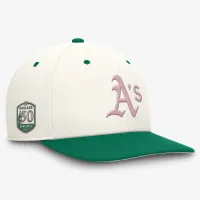 Oakland Athletics Sail Pro мужские Nike Dri-FIT MLB Adjustable Hat цвет белый
