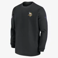 Minnesota Vikings Sideline Coach Men’s Nike NFL Long-Sleeve Top колір чорний