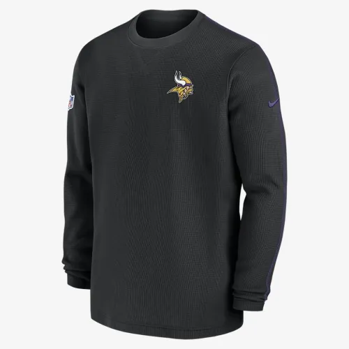 Minnesota Vikings Sideline Coach Men’s Nike NFL Long-Sleeve Top колір чорний