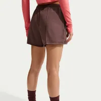 Nike Sportswear Chill Terry женская Mid-Rise French Terry шорты цвет фиолетовый