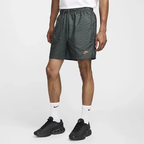 Nike Club чоловічі Lined Flow шорти колір зелений