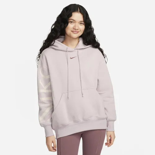 Кофта/футболка Nike Sportswear Phoenix Fleece FQ7042-019 - Рожева