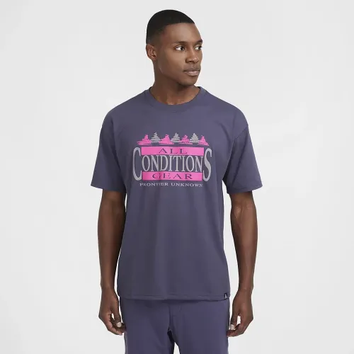Nike ACG чоловічі Dri-FIT футболка колір фіолетовий