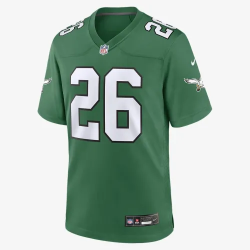 Saquon Barkley Philadelphia Eagles чоловічі Nike NFL Game Football Jersey колір зелений