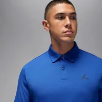 Nike Jordan Sport чоловічі Dri-FIT для гольфу Polo блакитний