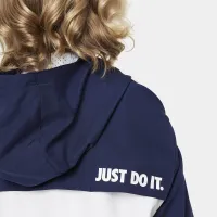 Nike Little дитячі Dobby Windbreaker блакитний