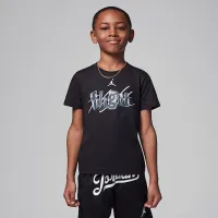 Nike Jordan Little детские Flight Team футболка цвет черный