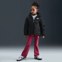 Nike Little дитячі Swoosh Quilted Puffer Куртка колір чорний
