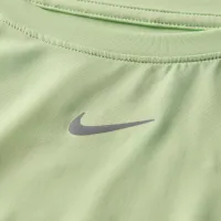 Nike One Classic женская Dri-FIT Cropped Tank Top цвет зеленый