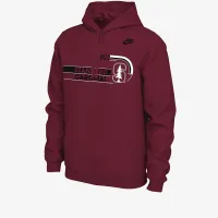 Stanford чоловічі Nike College Толстовка з капюшоном колір червоний