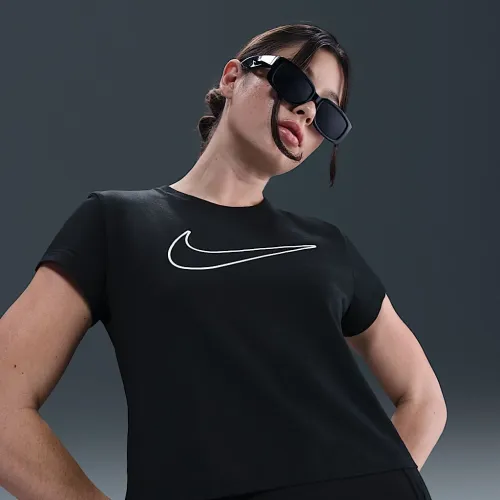 Nike Sportswear жіноча Short-Sleeve Graphic футболка колір чорний
