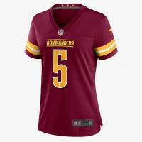 Jayden Daniels Washington Commanders жіноча Nike NFL Game Jersey колір червоний