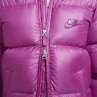 Nike Sportswear Heavyweight Synthetic Fill EasyOn Big дитячі Therma-FIT Repel Loose Hooded Parka колір фіолетовий